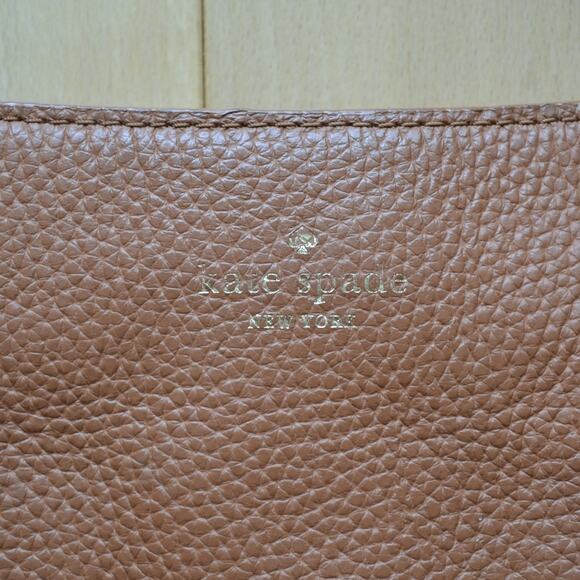Kate Spade Brown Leather Sheffield Street Dorna XL Tote - Picture 2 of 7